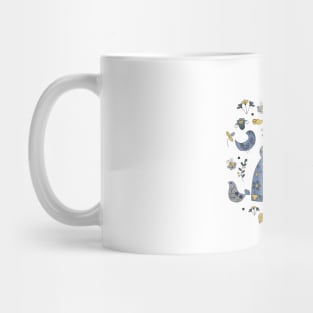 Scandinavian Folklore Traditional Dress Mug